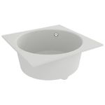 Casa si Gradina - Sanitare - Chiuveta bucatarie si accesorii - Chiuvete bucatarie - Chiuveta de bucatarie Alb 48 x 48 x 20.5 cm Granit - Infinity.ro