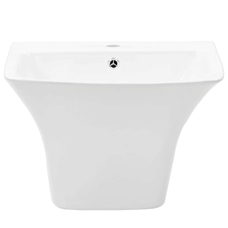 Casa si Gradina - Sanitare - Lavoar baie si accesorii - Lavoare si piedestale - Chiuveta Alb 53 x 44 x 37 cm Ceramica Smaltuita - Infinity.ro