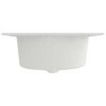 Casa si Gradina - Sanitare - Chiuveta bucatarie si accesorii - Chiuvete bucatarie - Chiuveta de bucatarie Alb 48 x 48 x 20.5 cm Granit - Infinity.ro