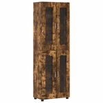 Casa si Gradina - Mobilier - Seturi de mobilier - Seturi living - Bufet cu Raft Stejar fumuriu 60 x 35 x 182 cm Lemn compozit - Infinity.ro