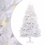 Casa si Gradina - Decoratiuni - Decoratiuni de sezon - Brad de Craciun artificial cu 300 LED Alb 300 cm PVC si Metal - Infinity.ro