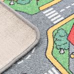 Casa si Gradina - Textile si covoare - Covoare - Covoare copii - Mat de joaca Gri 200 x 90 cm tesatura - Infinity.ro