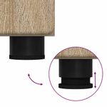 Casa si Gradina - Mobilier - Seturi de mobilier - Seturi living - Bufet cu Raft Stejar Sonoma 60 x 35 x 182 cm Lemn compozit - Infinity.ro