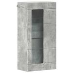 Casa si Gradina - Mobilier - Seturi de mobilier - Seturi living - Set comoda TV cu sertar cu Raft Gri din beton Lemn compozit - Infinity.ro