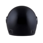 Auto si Moto - Moto - Echipamente protectie moto - Casti moto - Casca moto/scuter Full face unisex, cu viziera, marime universala 58-62cm, Negru Lucios - Infinity.ro