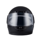 Auto si Moto - Moto - Echipamente protectie moto - Casti moto - Casca moto/scuter Full face unisex, cu viziera, marime universala 58-62cm, Negru Lucios - Infinity.ro