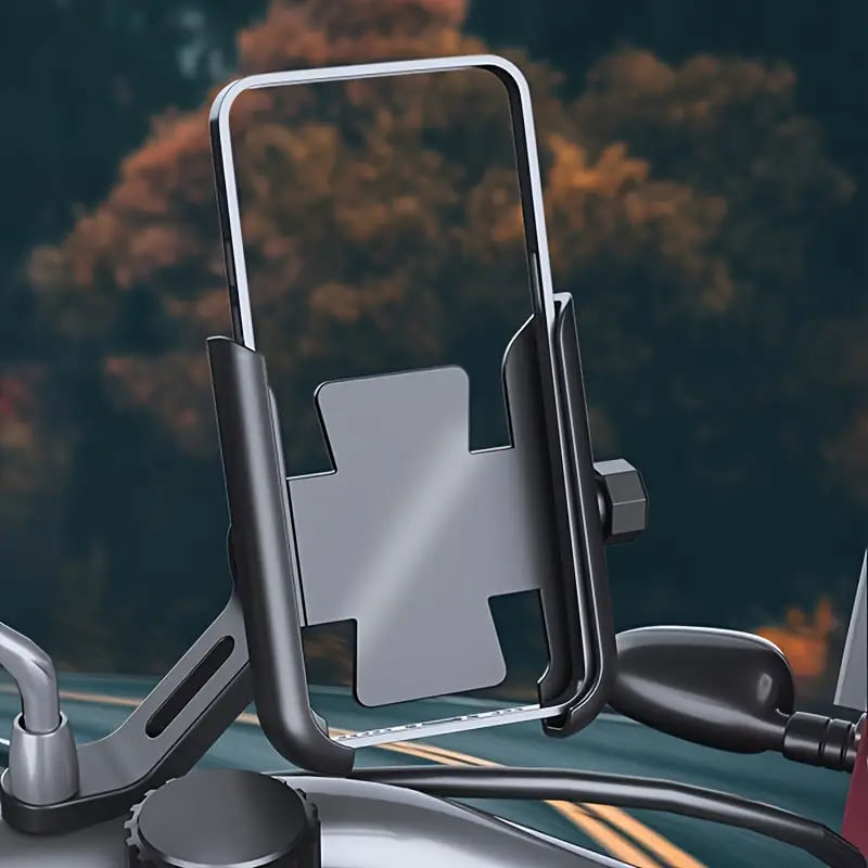 Auto si Moto - Moto - Accesorii moto si consumabile - Suport de telefon pentru motocicleta/bicicleta/scuter, montare pe ghidon sau oglinda retrovizoare - Infinity.ro