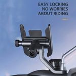 Auto si Moto - Moto - Accesorii moto si consumabile - Suport de telefon pentru motocicleta/bicicleta/scuter, montare pe ghidon sau oglinda retrovizoare - Infinity.ro