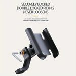 Auto si Moto - Moto - Accesorii moto si consumabile - Suport de telefon pentru motocicleta/bicicleta/scuter, montare pe ghidon sau oglinda retrovizoare - Infinity.ro