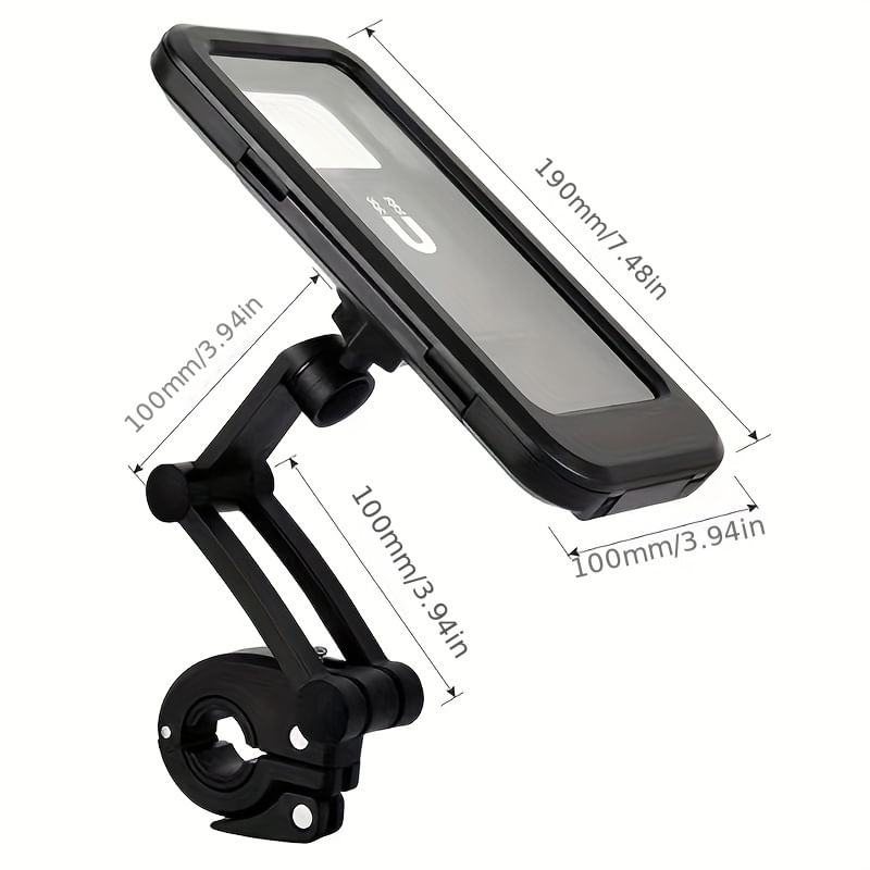 Auto si Moto - Moto - Accesorii moto si consumabile - Suport Universal Impermeabil pentru Telefon pentru Motocicleta, Bicicleta, Scuter, Material ABS, Suport GPS, FIXATO - Infinity.ro