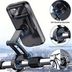Auto si Moto - Moto - Accesorii moto si consumabile - Suport Universal Impermeabil pentru Telefon pentru Motocicleta, Bicicleta, Scuter, Material ABS, Suport GPS, FIXATO - Infinity.ro
