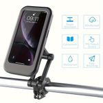 Auto si Moto - Moto - Accesorii moto si consumabile - Suport Universal Impermeabil pentru Telefon pentru Motocicleta, Bicicleta, Scuter, Material ABS, Suport GPS, FIXATO - Infinity.ro