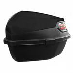 Auto si Moto - Moto - Accesorii moto si consumabile - Cutie portbagaj moto / scuter, 39x39x29 cm, FIXATO, cu cheie si sistem antifurt, Negru - Infinity.ro