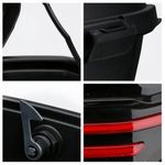 Auto si Moto - Moto - Accesorii moto si consumabile - Cutie portbagaj moto / scuter, 39x39x29 cm, FIXATO, cu cheie si sistem antifurt, Negru - Infinity.ro
