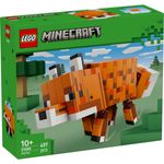Jucarii, Copii si Bebe - Jucarii si jocuri - Seturi de constructie si cuburi - Seturi de constructie - LEGO Minecraft Vulpea 21588 - Infinity.ro