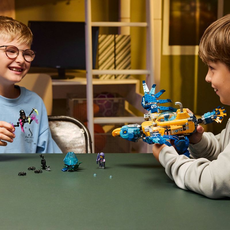 Jucarii, Copii si Bebe - Jucarii si jocuri - Seturi de constructie si cuburi - Seturi de constructie - LEGO DREAMZzz Submarin Crocodil 71512 - Infinity.ro