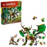 Jucarii, Copii si Bebe - Jucarii si jocuri - Seturi de constructie si cuburi - Seturi de constructie - LEGO NINJAGO Dragonul Vietii 71859 - Infinity.ro