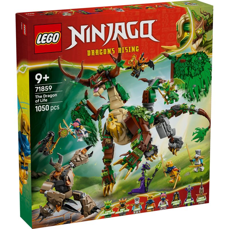 Jucarii, Copii si Bebe - Jucarii si jocuri - Seturi de constructie si cuburi - Seturi de constructie - LEGO NINJAGO Dragonul Vietii 71859 - Infinity.ro