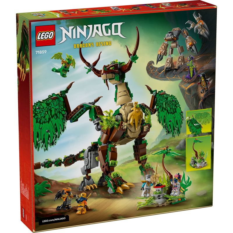 Jucarii, Copii si Bebe - Jucarii si jocuri - Seturi de constructie si cuburi - Seturi de constructie - LEGO NINJAGO Dragonul Vietii 71859 - Infinity.ro