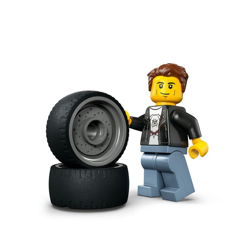 Jucarii, Copii si Bebe - Jucarii si jocuri - Seturi de constructie si cuburi - Seturi de constructie - LEGO City Vehicul Hot Rod 60485 - Infinity.ro