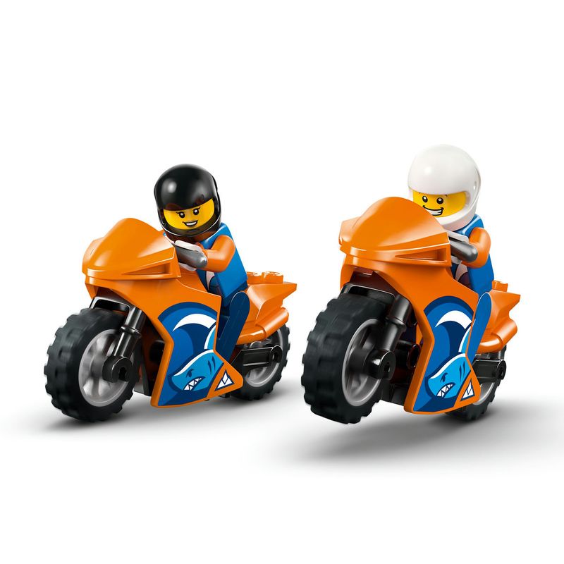 Jucarii, Copii si Bebe - Jucarii si jocuri - Seturi de constructie si cuburi - Seturi de constructie - LEGO City Transportor de Motociclete 60491 - Infinity.ro