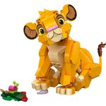 Jucarii, Copii si Bebe - Jucarii si jocuri - Seturi de constructie si cuburi - Seturi de constructie - LEGO Disney Simba Regele Leu 43243 - Infinity.ro