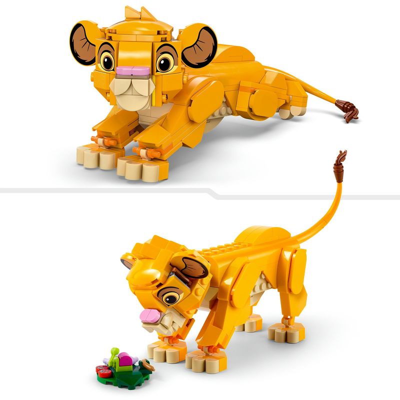 Jucarii, Copii si Bebe - Jucarii si jocuri - Seturi de constructie si cuburi - Seturi de constructie - LEGO Disney Simba Regele Leu 43243 - Infinity.ro