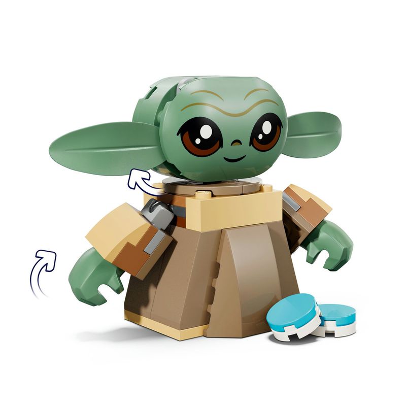 Jucarii, Copii si Bebe - Jucarii si jocuri - Seturi de constructie si cuburi - Seturi de constructie - LEGO Star Wars Casa lui Grogu 75443 - Infinity.ro