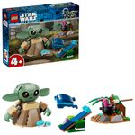 Jucarii, Copii si Bebe - Jucarii si jocuri - Seturi de constructie si cuburi - Seturi de constructie - LEGO Star Wars Casa lui Grogu 75443 - Infinity.ro