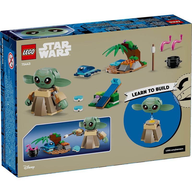 Jucarii, Copii si Bebe - Jucarii si jocuri - Seturi de constructie si cuburi - Seturi de constructie - LEGO Star Wars Casa lui Grogu 75443 - Infinity.ro