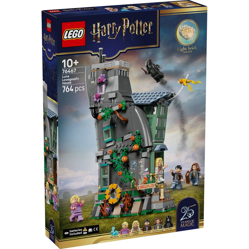 Jucarii, Copii si Bebe - Jucarii si jocuri - Seturi de constructie si cuburi - Seturi de constructie - LEGO Harry Potter Casa Lunei Lovegood 76467 - Infinity.ro