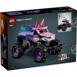 Jucarii, Copii si Bebe - Jucarii si jocuri - Seturi de constructie si cuburi - Seturi de constructie - LEGO Technic Monster Jam Sparkle Smash 42220 - Infinity.ro