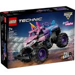 Jucarii, Copii si Bebe - Jucarii si jocuri - Seturi de constructie si cuburi - Seturi de constructie - LEGO Technic Monster Jam Sparkle Smash 42220 - Infinity.ro