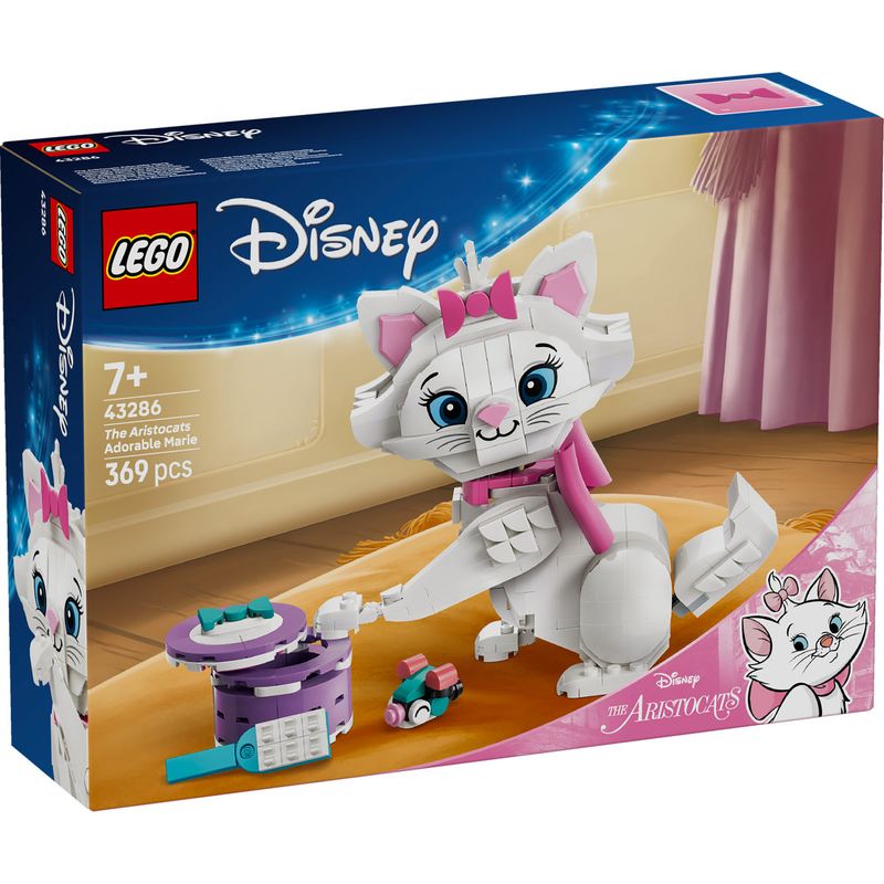 Jucarii, Copii si Bebe - Jucarii si jocuri - Seturi de constructie si cuburi - Seturi de constructie - LEGO Disney Adorabila Marie din Pisicile Aristocrate 43286 - Infinity.ro