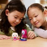 Jucarii, Copii si Bebe - Jucarii si jocuri - Seturi de constructie si cuburi - Seturi de constructie - LEGO Gabby’s Dollhouse Prietenele Pisicute din Caramizi 11215 - Infinity.ro