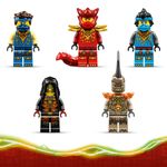 Jucarii, Copii si Bebe - Jucarii si jocuri - Seturi de constructie si cuburi - Seturi de constructie - LEGO NINJAGO Masina Transformabila a lui Jay 71856 - Infinity.ro