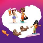 Jucarii, Copii si Bebe - Jucarii si jocuri - Seturi de constructie si cuburi - Seturi de constructie - LEGO Friends Casa pe plaja cu foci 42699 - Infinity.ro