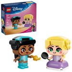 Jucarii, Copii si Bebe - Jucarii si jocuri - Seturi de constructie si cuburi - Seturi de constructie - LEGO Disney Princess Miniprintesele Jasmine si Rapunzel 43303 - Infinity.ro