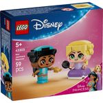 Jucarii, Copii si Bebe - Jucarii si jocuri - Seturi de constructie si cuburi - Seturi de constructie - LEGO Disney Princess Miniprintesele Jasmine si Rapunzel 43303 - Infinity.ro