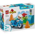 Jucarii, Copii si Bebe - Jucarii si jocuri - Seturi de constructie si cuburi - Seturi de constructie - LEGO DUPLO Orasul Meu Motocicleta Albastra de Politie 10471 - Infinity.ro