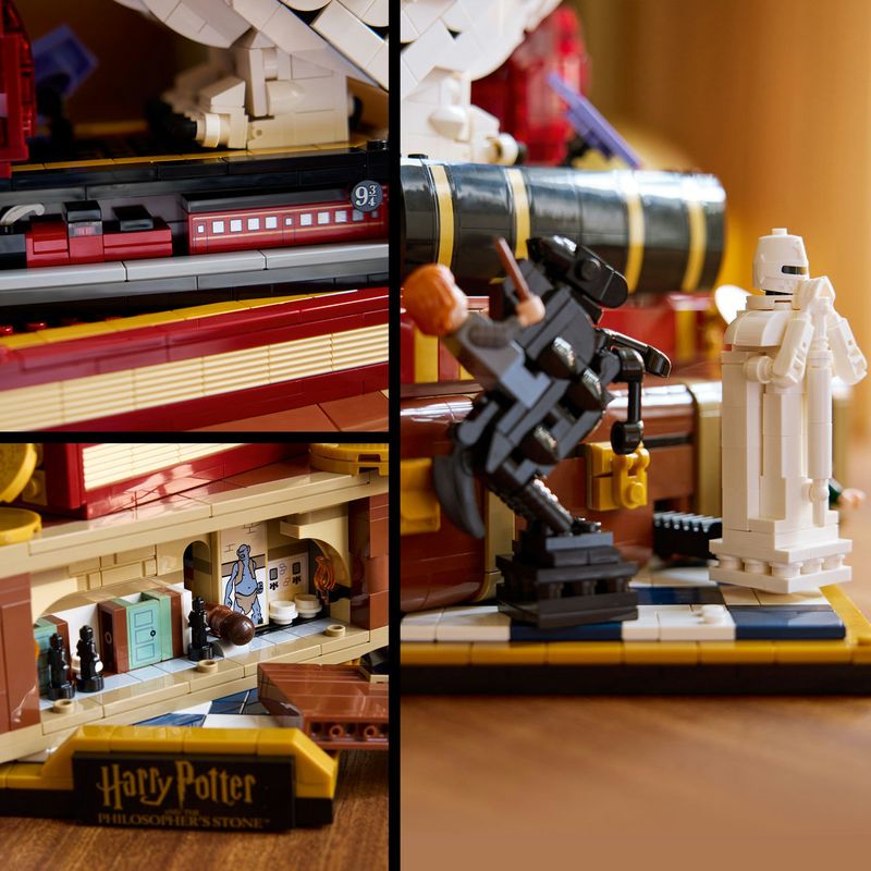Jucarii, Copii si Bebe - Jucarii si jocuri - Seturi de constructie si cuburi - Seturi de constructie - LEGO Harry Potter Piatra Filozofala Editie de Colectie 76466 - Infinity.ro