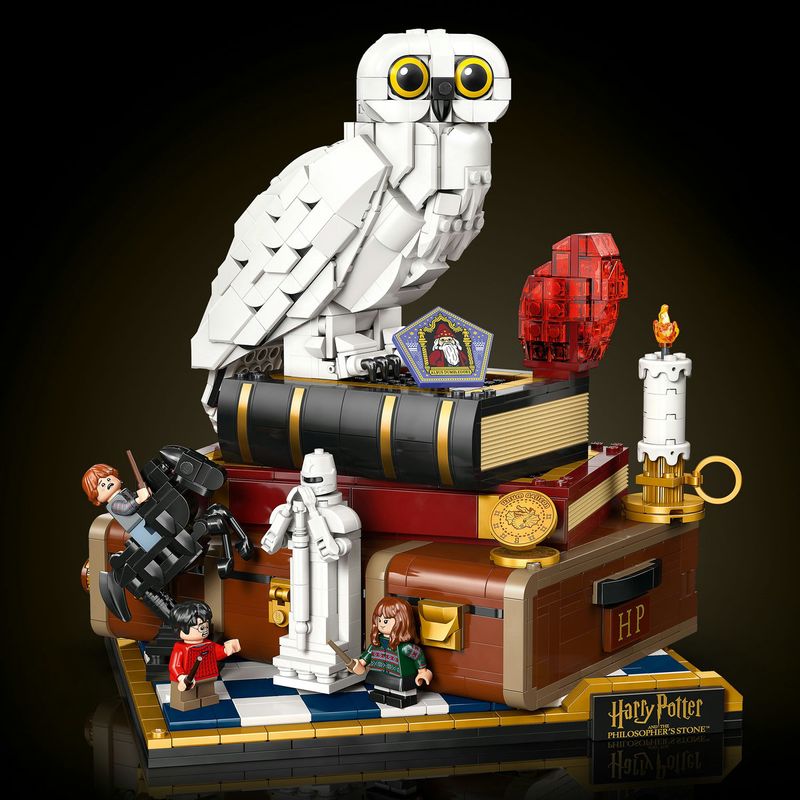 Jucarii, Copii si Bebe - Jucarii si jocuri - Seturi de constructie si cuburi - Seturi de constructie - LEGO Harry Potter Piatra Filozofala Editie de Colectie 76466 - Infinity.ro