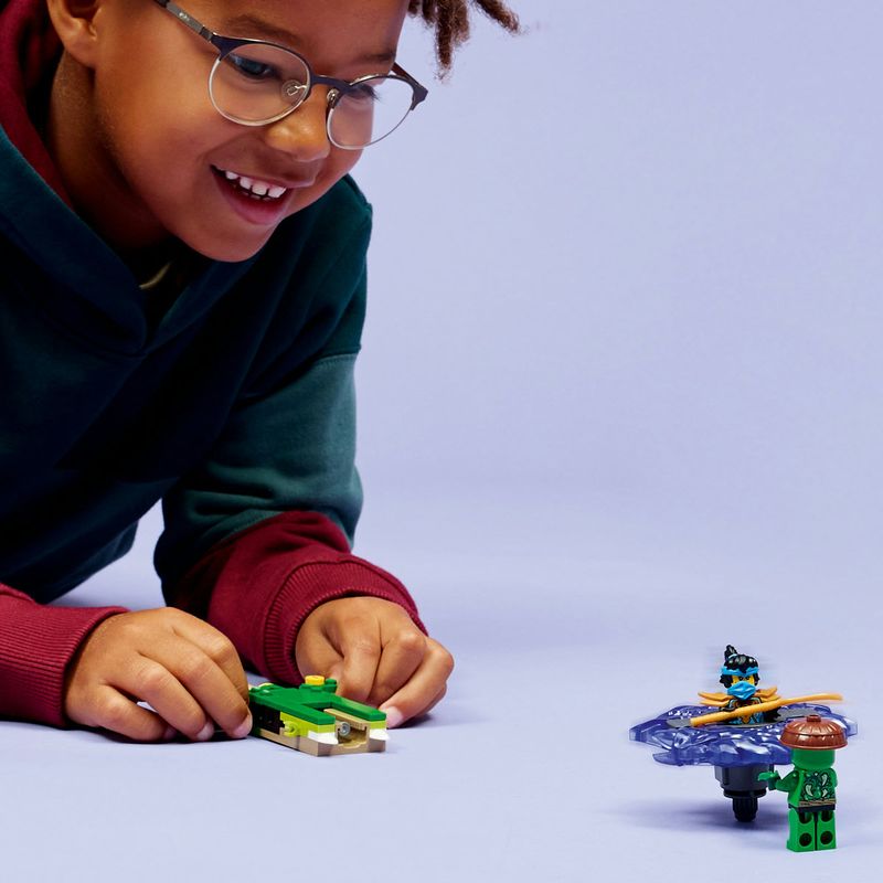 Jucarii, Copii si Bebe - Jucarii si jocuri - Seturi de constructie si cuburi - Seturi de constructie - LEGO NINJAGO Nya vs Spinnerul Monstru cu Mutatii 71849 - Infinity.ro