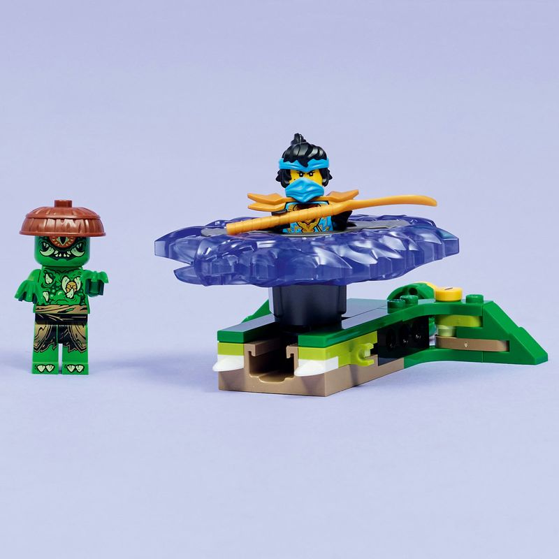 Jucarii, Copii si Bebe - Jucarii si jocuri - Seturi de constructie si cuburi - Seturi de constructie - LEGO NINJAGO Nya vs Spinnerul Monstru cu Mutatii 71849 - Infinity.ro