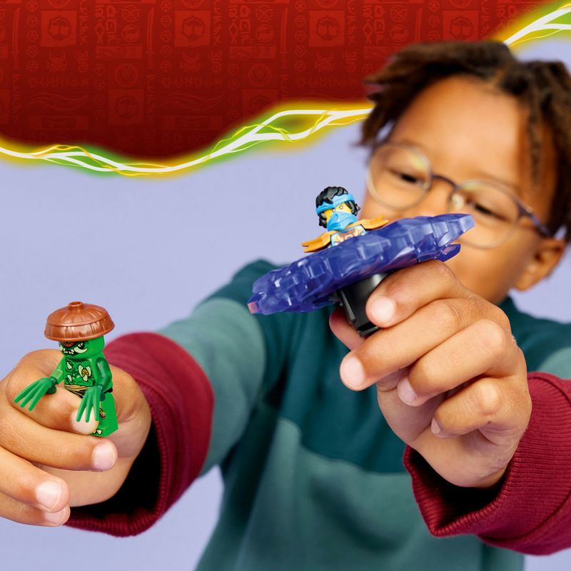 Jucarii, Copii si Bebe - Jucarii si jocuri - Seturi de constructie si cuburi - Seturi de constructie - LEGO NINJAGO Nya vs Spinnerul Monstru cu Mutatii 71849 - Infinity.ro