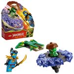 Jucarii, Copii si Bebe - Jucarii si jocuri - Seturi de constructie si cuburi - Seturi de constructie - LEGO NINJAGO Nya vs Spinnerul Monstru cu Mutatii 71849 - Infinity.ro