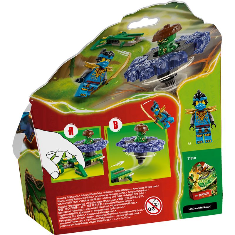 Jucarii, Copii si Bebe - Jucarii si jocuri - Seturi de constructie si cuburi - Seturi de constructie - LEGO NINJAGO Nya vs Spinnerul Monstru cu Mutatii 71849 - Infinity.ro