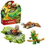 Jucarii, Copii si Bebe - Jucarii si jocuri - Seturi de constructie si cuburi - Seturi de constructie - LEGO NINJAGO Lloyd vs Spinnerul Monstru de Pamant 71850 - Infinity.ro