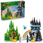 Jucarii, Copii si Bebe - Jucarii si jocuri - Seturi de constructie si cuburi - Seturi de constructie - LEGO Wicked: Emerald City si Castelul Kiamo Ko 75689 - Infinity.ro