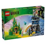 Jucarii, Copii si Bebe - Jucarii si jocuri - Seturi de constructie si cuburi - Seturi de constructie - LEGO Wicked: Emerald City si Castelul Kiamo Ko 75689 - Infinity.ro